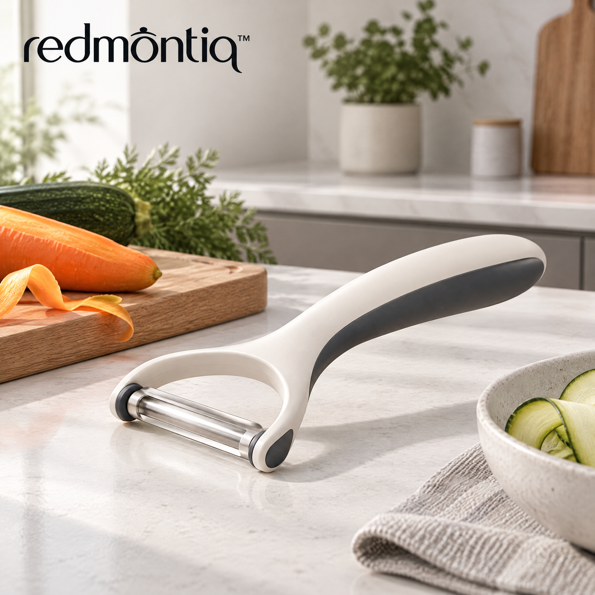 Redmontiq™ Ergonomic Vegetable Peeler