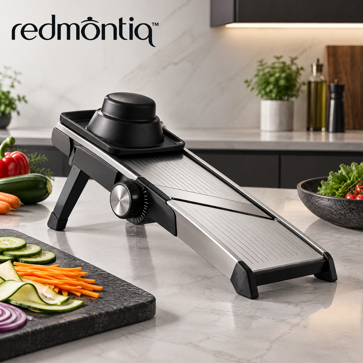 Redmontiq™ Adjustable Mandoline Vegetable Slicer