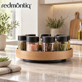 Redmontiq™ Rotating Spice Jar Organizer Set