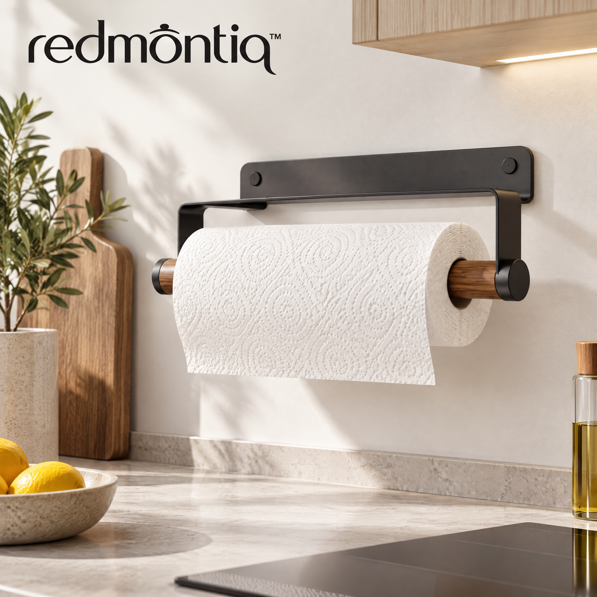 Redmontiq™ Wall-Mounted Paper Towel Holder
