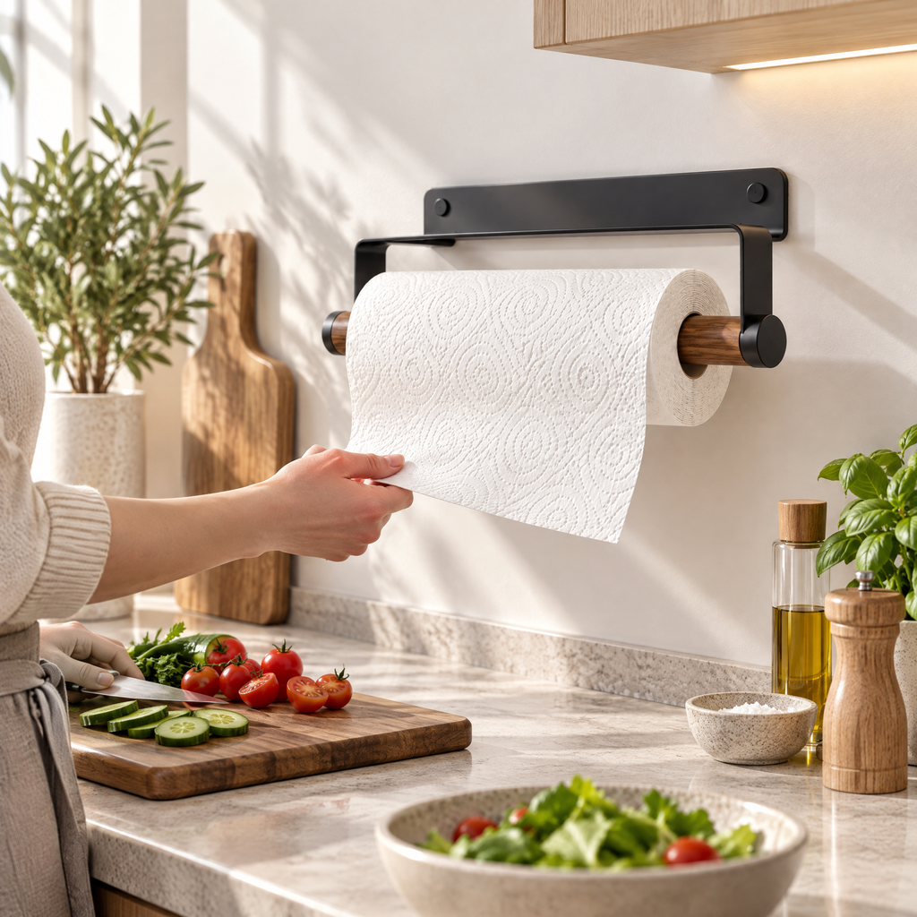 Redmontiq™ Wall-Mounted Paper Towel Holder
