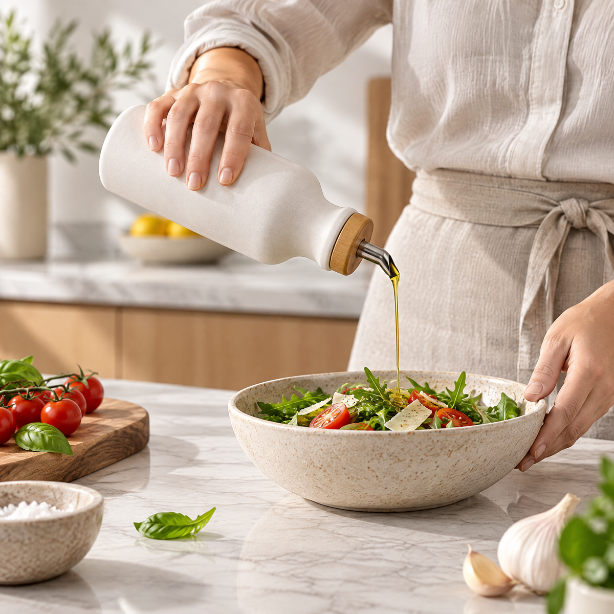 Redmontiq™ Ceramic Olive Oil Dispenser